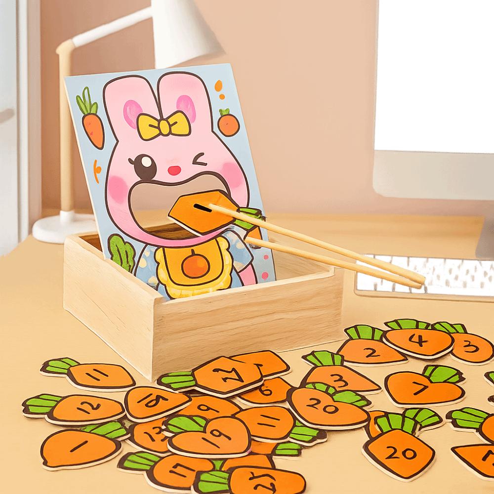 Food Feeding Simulation Feeding Game Role Play Wooden Feeding Toy Pretend Food Set Kids Gift
