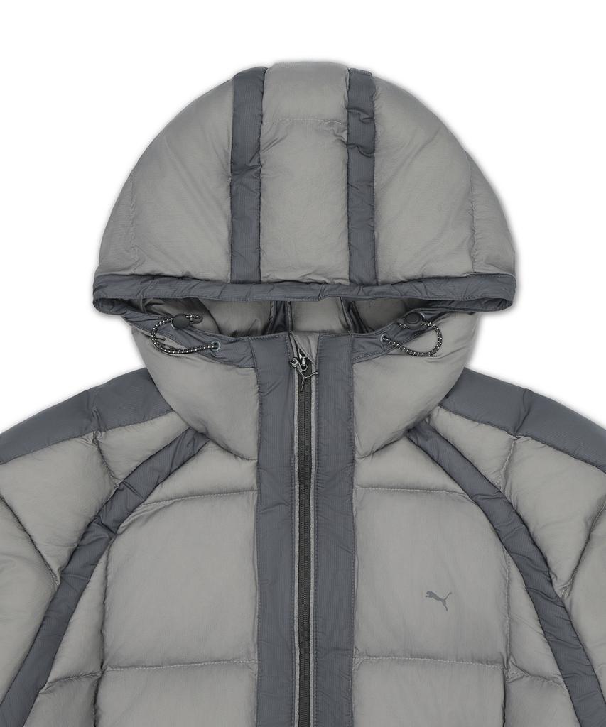 PUMA [PUMA X Musinsa] T7 Lightweight Sheer Padded Jacket - Cool Dark Grey / 640540-15