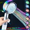 7 Color LED Shower Head Shower Automatic Color Changing Water Saving Shower Filter Shower Head With/No Rgb Temperature Control
