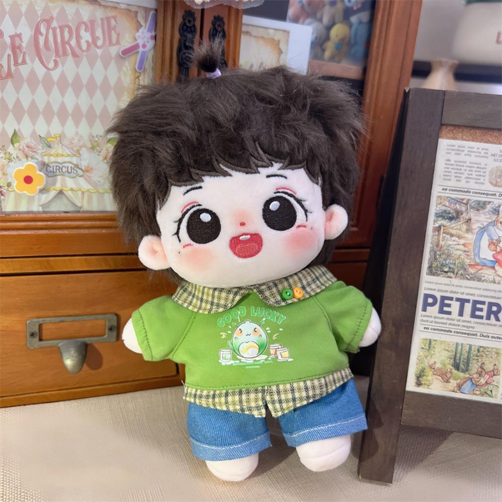 Худи 20 см Одежда для хлопковой куклы Повседневный костюм Одежда для плюшевых игрушек Костюм для набивной куклы Аксессуары для кукол