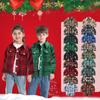 Kids Toddler Flannel Shirt Jacket Plaid Long Sleeve Lapel Button Down Shacket Baby Boys Girls Fall Shirt Coat Outwear