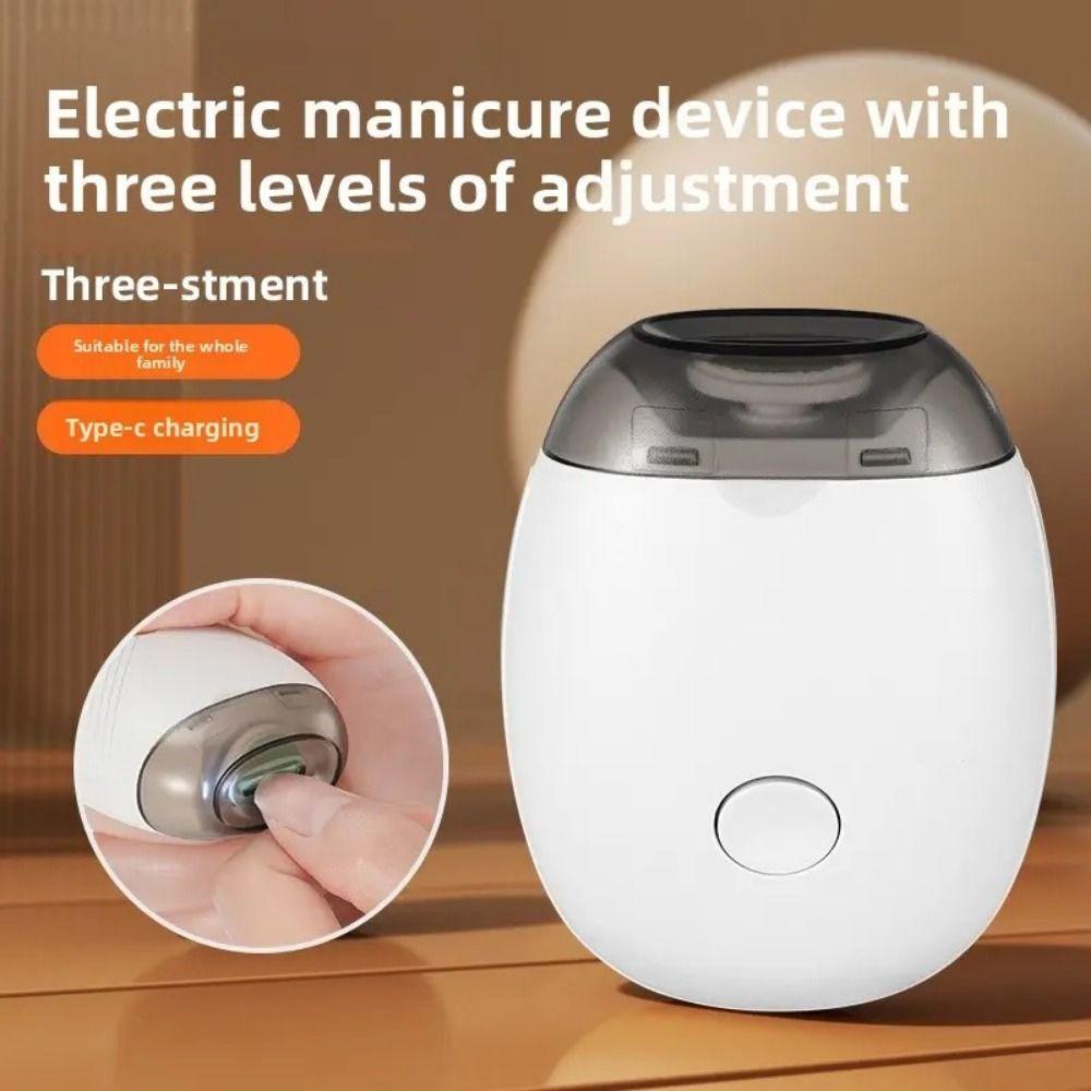 Electric Nail Grinder Trimmer Automatic Fingernail Trimmer Mini Nail Grinder Nail Care