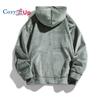 Cozy Up Толстовки для мужчин Толстовка из тяжелого флиса - на толстой подкладке из шерпы на молнии до конца