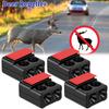 4Pcs Deer Warning Whistles Device Deer Repelling Whistles Physical Ultrasonic Mini Car Whistle Waterproof Save Deer Whistle