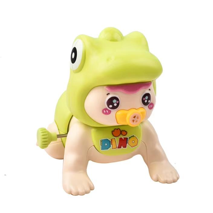 Игрушки для обучения ползанию для малышей 1 шт. заводной свисток динозавра ползающая кукла заводные ползающие животные детские игрушки