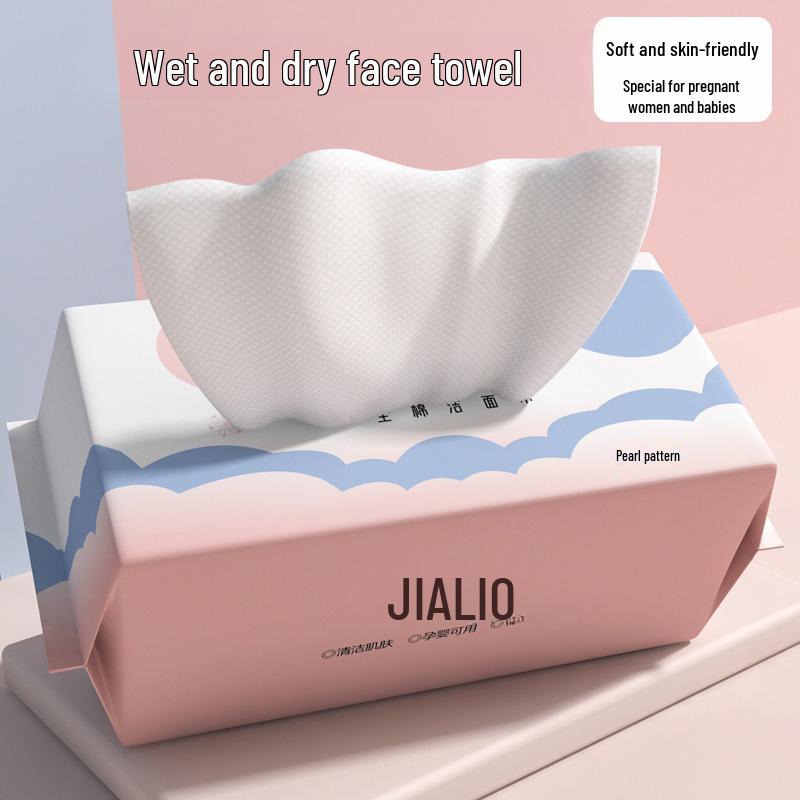 Одноразовые полотенца для лица из плотного хлопка, большая упаковка