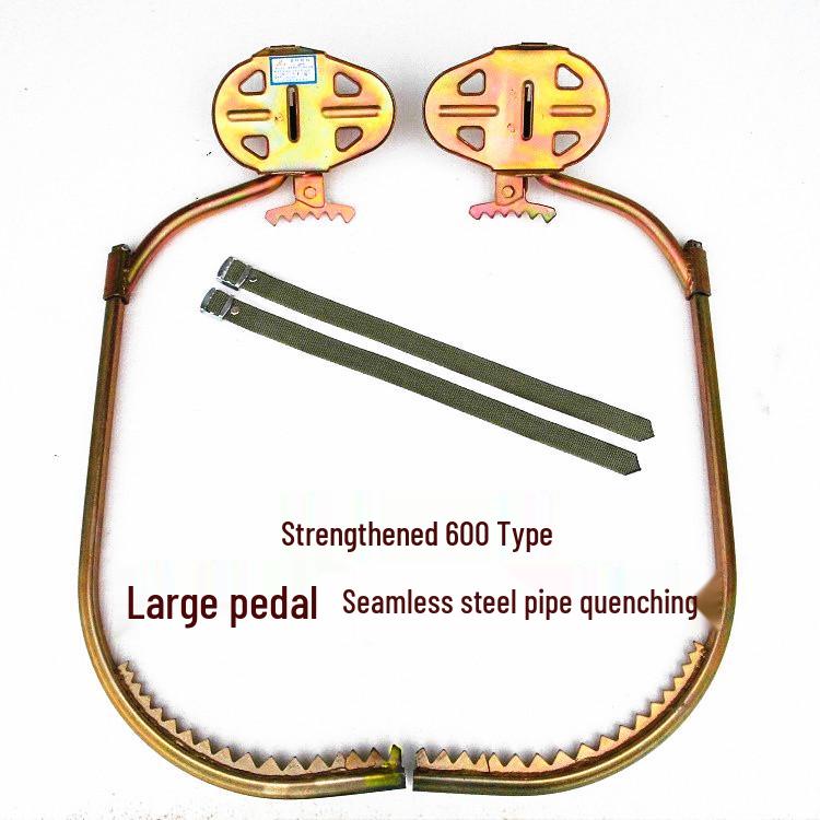 Подножки для лазания по деревьям - Прочные железные ботинки и крюки для шестов