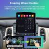 Автомобильный радиоприемник REAKOSOUND Android Carplay GPS мультимедийный видеоплеер для Tesla Type 2DIN универсальный 9,7-дюймовый автомобильный аудио стерео 2 din