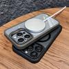 Роскошный магнитный противоударный чехол для телефона iPhone 15 16 14 13 12 11 Pro Max для Magsafe Funda Stand Glass Защитная крышка для объектива