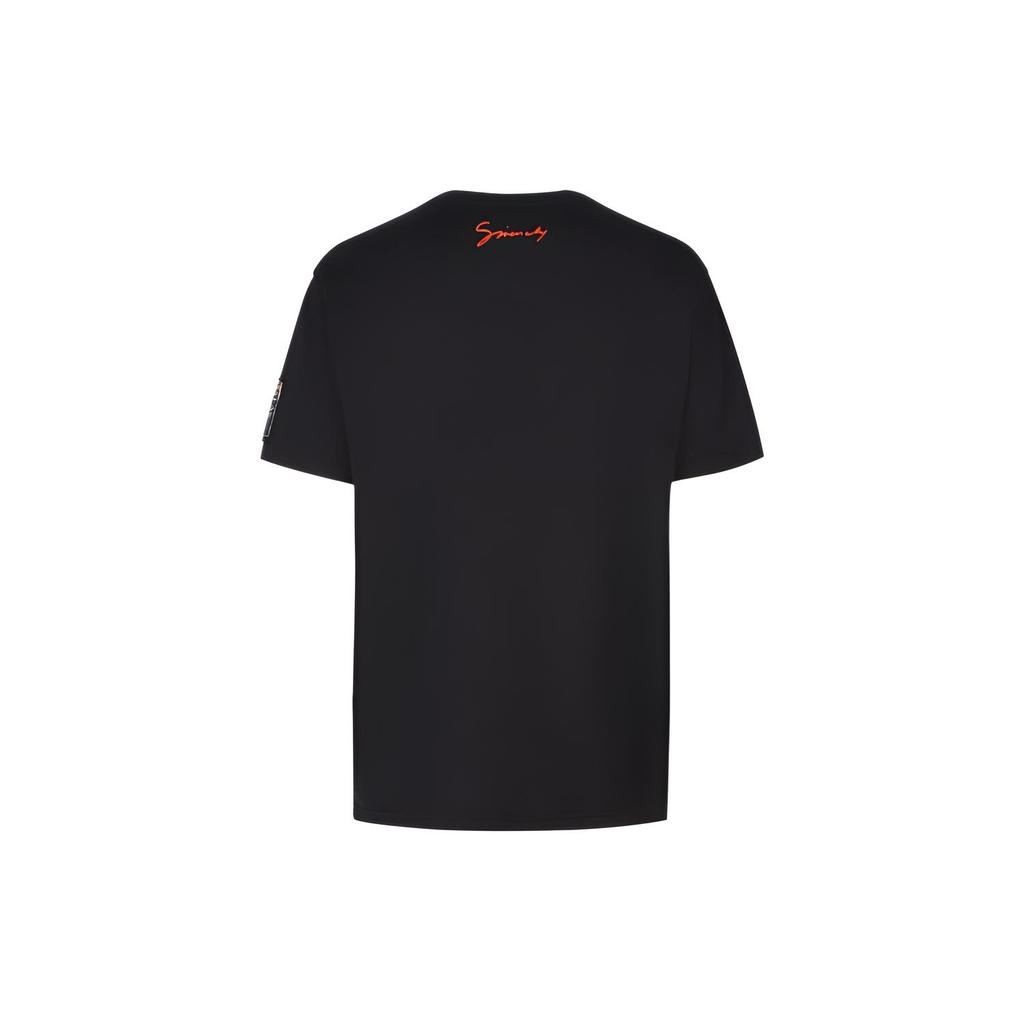 Givenchy T Shirts Men's Black Crew Neck Moderate Straight Fit BM70ZQ3002-001