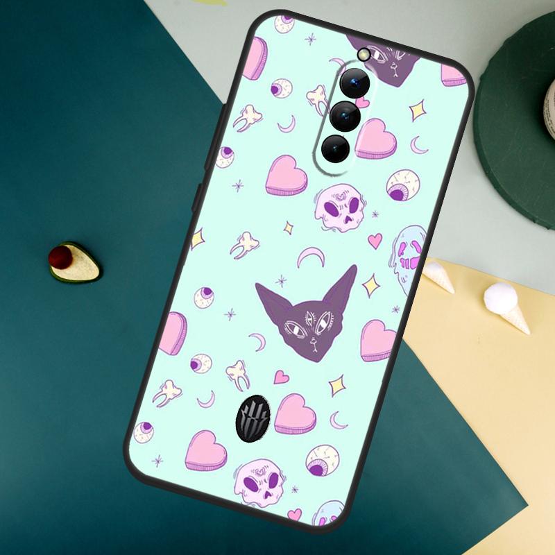 Девичий Пастельный Ведьма Гот Для ZTE Nubia Red Magic 10 Air 8 9 8S 9S 10S Pro Plus 7 6S 7S Pro Red Magic 11 Pro Plus Чехол