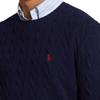 Polo Ralph Lauren Logo Embroidered Cable Knit Jumper 16821187-400