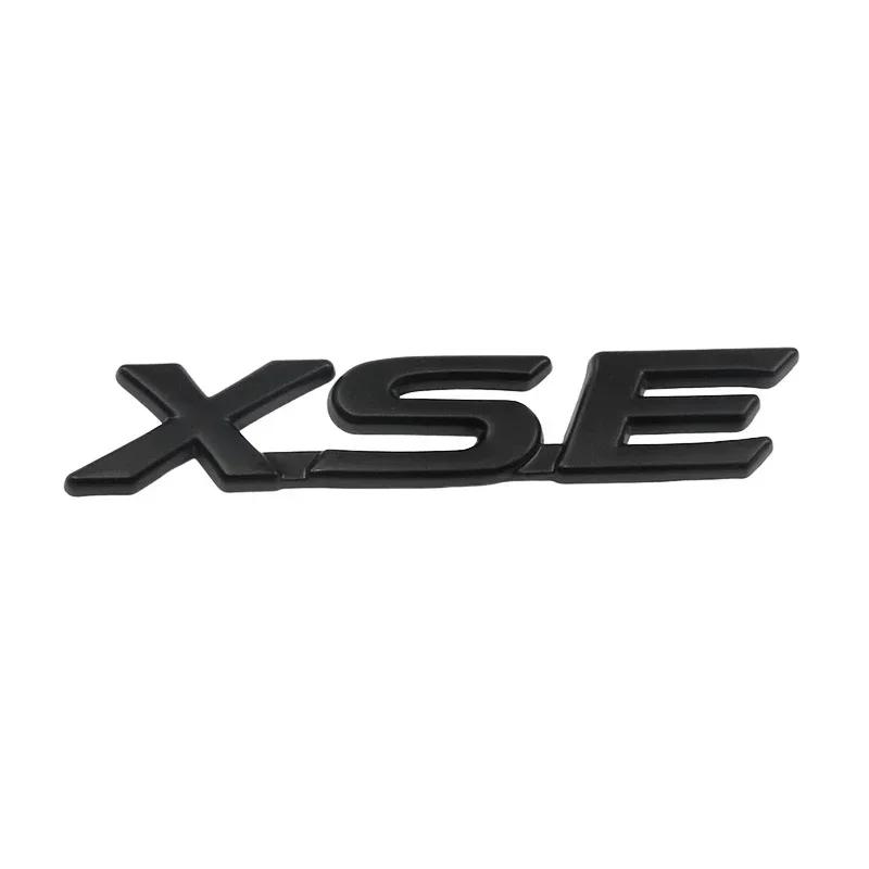 dclky10 3D Metal SE XSE Logo Rear Trunk Emblem Badge Decals Sticker For Toyota Camry Sienna Highlander Corolla Car Styling Accessories