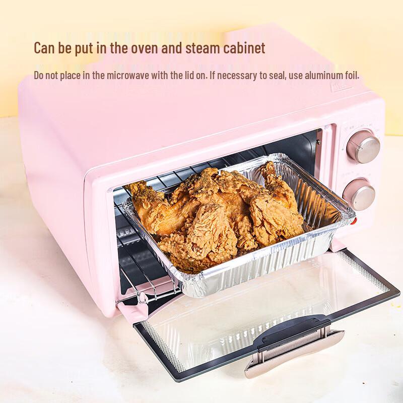 Контейнеры Faxilon 600 мл из алюминиевой фольги для приготовления еды