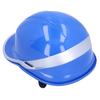 Синяя защитная каска, противоударная, регулируемая, со светоотражающей полосой для строительных площадок