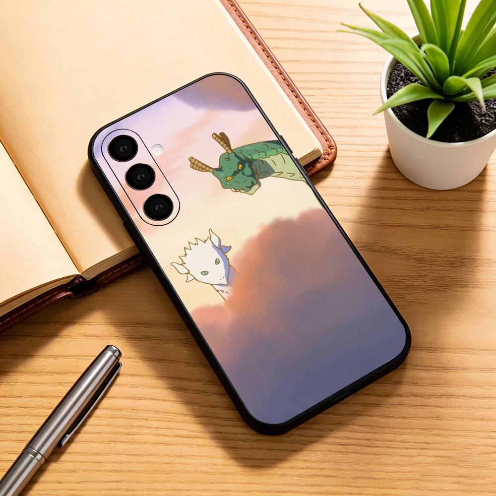 Чехол для телефона D-Dragon Maid Tohru Ilulu Черный Силиконовый Мягкий Для Samsung Galaxy A73,A72,A71,A70,A53,A52,A51