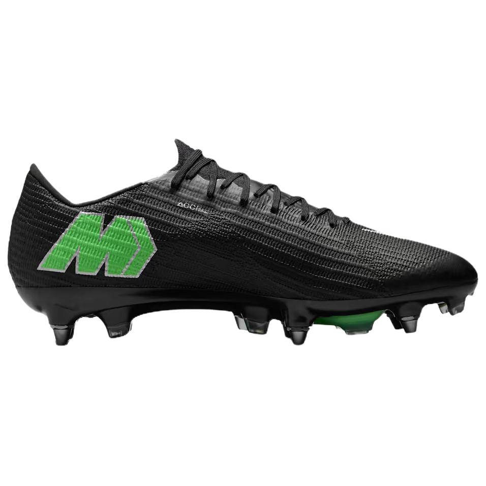 Nike Mercurial Superfly 11 Elite Soft Ground Rebound Football Boots Unisex Football Boots Black Green IM2514-001