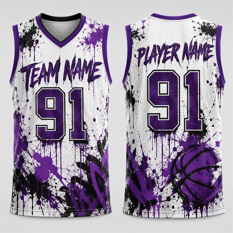 Fashion Custom Basketball Jersey For Men Free DIY Name Team Name Number 3D Printed Sports Vest Loose Quick Dry Team Uniforms