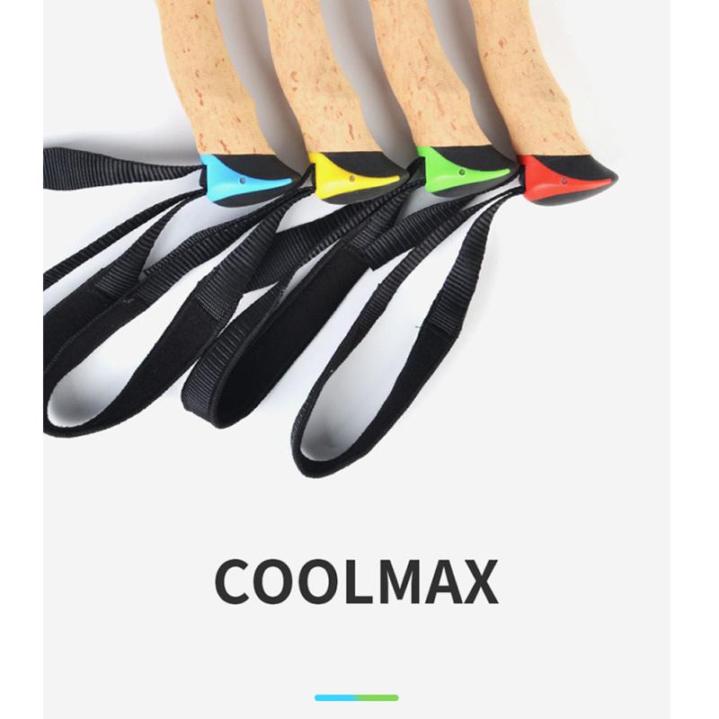 Ручка для треккинговой палки, 5-секционная складная походная трость, треккинговые палки, альпеншток Hssiking