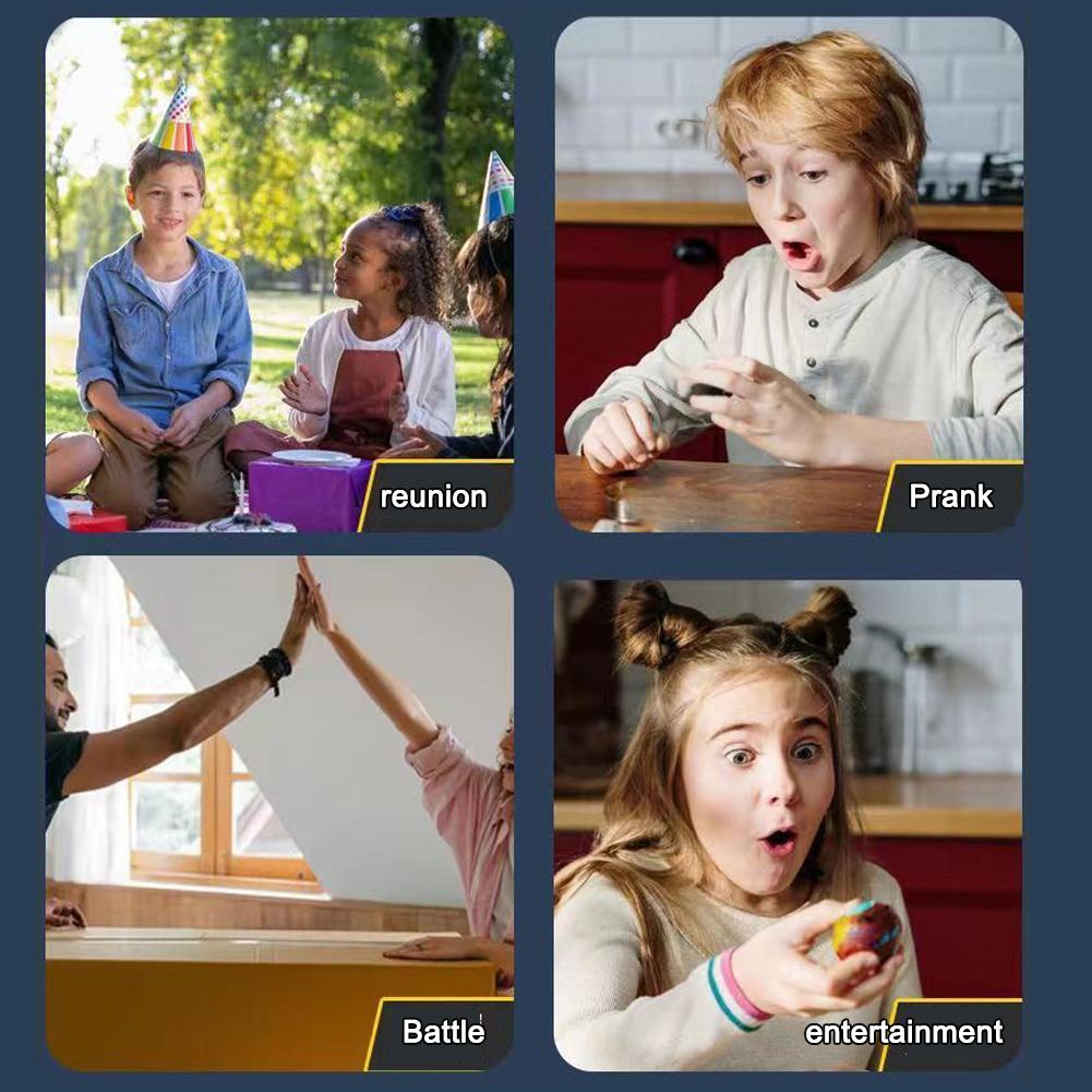 Забавная игра «Детектор лжи» с шоком для пальца, игра «Дерзай» для рождественских каникул, регулируемая интенсивность шока, безопасная, не причиняющая вреда, идеально подходит для