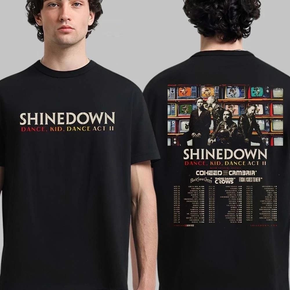 Shinedown Dance Act II 2026 Мировой Тур Футболка Унисекс