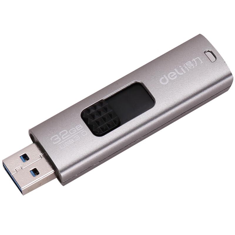 Deli 2173 USB 3.0 Флеш-накопитель с механизмом Push-Pull