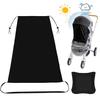 Universal Sun Shade for Pram UV Protection Cover 50+ Pram Sun Shade Waterproof and Up and Down