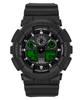 G-Shock Аналогово-цифровые Черный циферблат Смола Кварцевые GA-100BEG-1A 200M Мужские часы