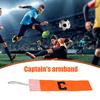 Elastic Soccer Captain Armband Nylon Adjustable Player Band for Youth And