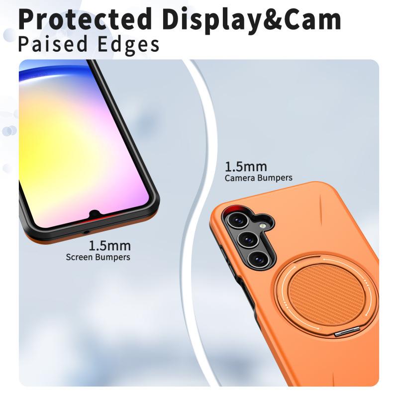Чехол для Samsung Galaxy A57 5G с кольцом-держателем, подставкой, магнитной совместимостью