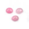 Dyed PInk Jade Oval Cabochon Loose Gemstone Lot 4 Pcs 10*12 MM 24 CT For Jewelry Making