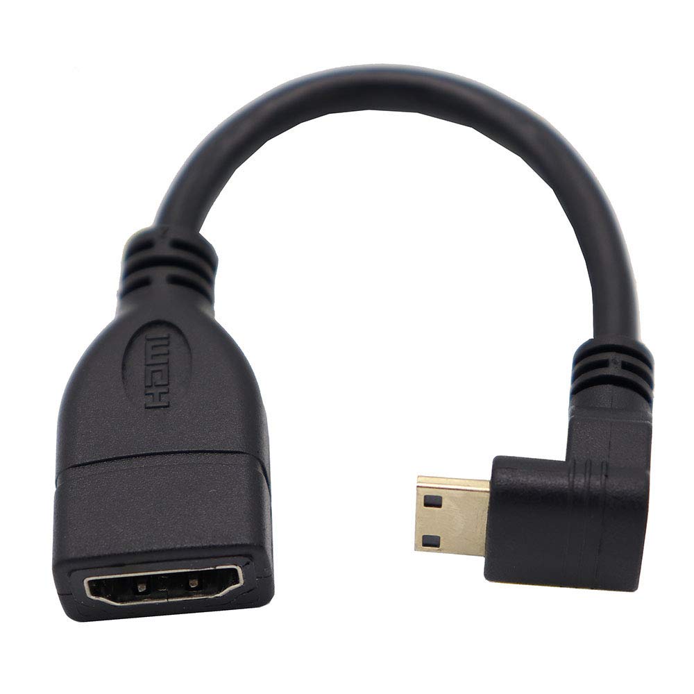 ViViSun Высокоскоростной Мини HDMI - HDMI Переходной Кабель HDMI Тип A Женский - HDMI Тип C Мужской Тип Позолоченный Разъем Высокоскоростная Передача Данных