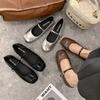 French Retro Single Shoes Comfortable Temperament Versatile Fashion Single Shoes 2024 Round Head French Early Spring New Mary Jane