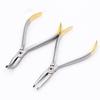 Dental Orthodontic Forceps Straight Head, Curved Arch Wire Clamping Forceps Huo's Forceps