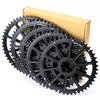 GOLDIX 53-39T 52-36T 50-34T 48-32T 46-30T Specification Road Bicycle Crankset Chainring Suitable for SHIMANO and SRAM 10 11S 12S