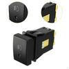 Fog Light Switch Button Black Accessories Practical Car Lamp Three Pin for Jimny Spare