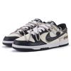 Nike Кроссовки Dunk Противоскользящие Амортизация Низкие Скейтбордические Мужские Черно-Белые DD1391-100(Команда98-)