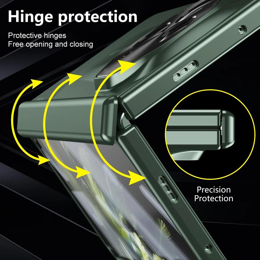 Для oneplus open аксессуары для телефонов чехол из стеклянной пленки для one plus open противоударный матовый складной чехол для всего тела