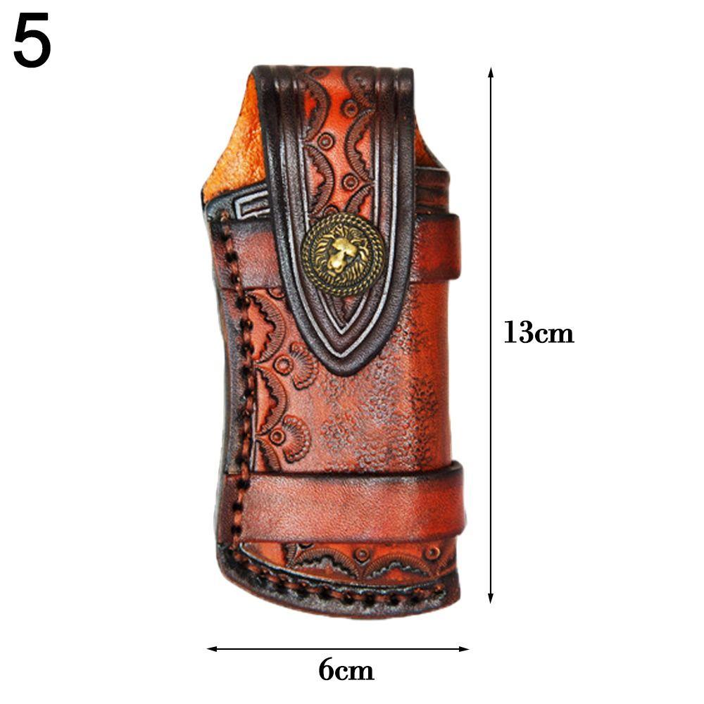 Knife Sheath Holster Pocket Hunt Flashlight Case Camp Outdoor Carry Fold Knife Tool Belt Loop Case