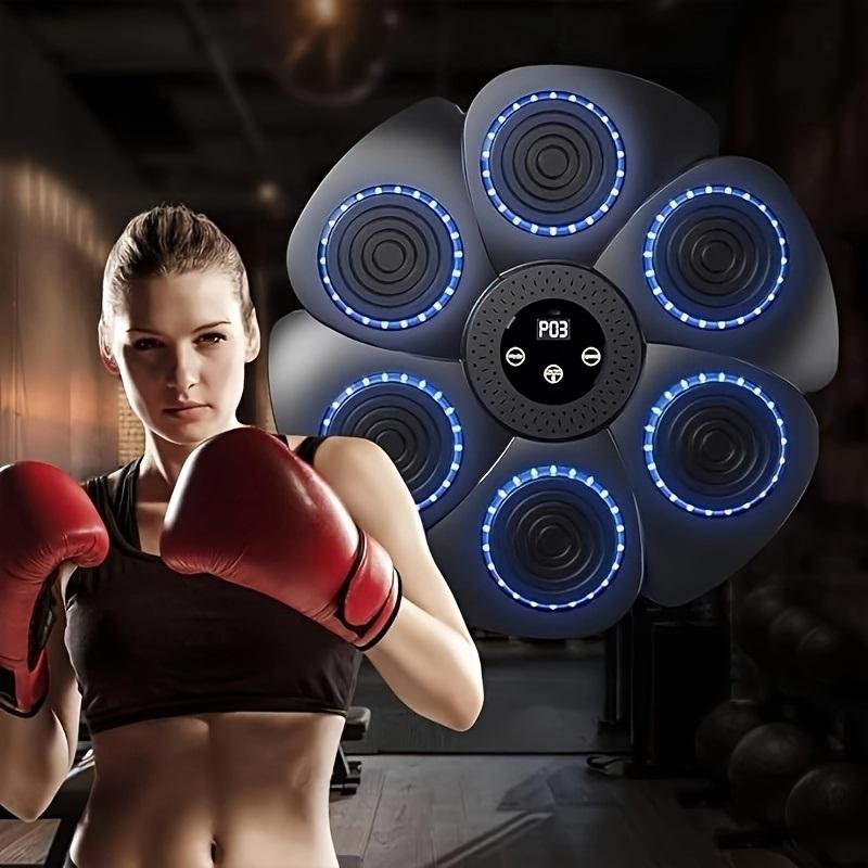 Музыкальный боксёрский автомат, интеллектуальная музыкальная игра в бокс, настенное домашнее фитнес-оборудование, оснащенное боксерскими перчатками