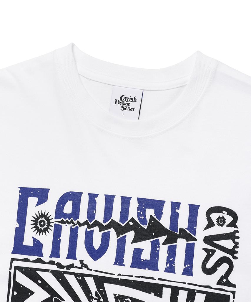 CAVISH High Sunny Ss Tee White(Cv2Fmut508A)