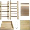 Durable Hay Feeder Detachable Rabbit Hay Rack Pet Grass Rack Guinea Pig Feeder  Pet Habitat