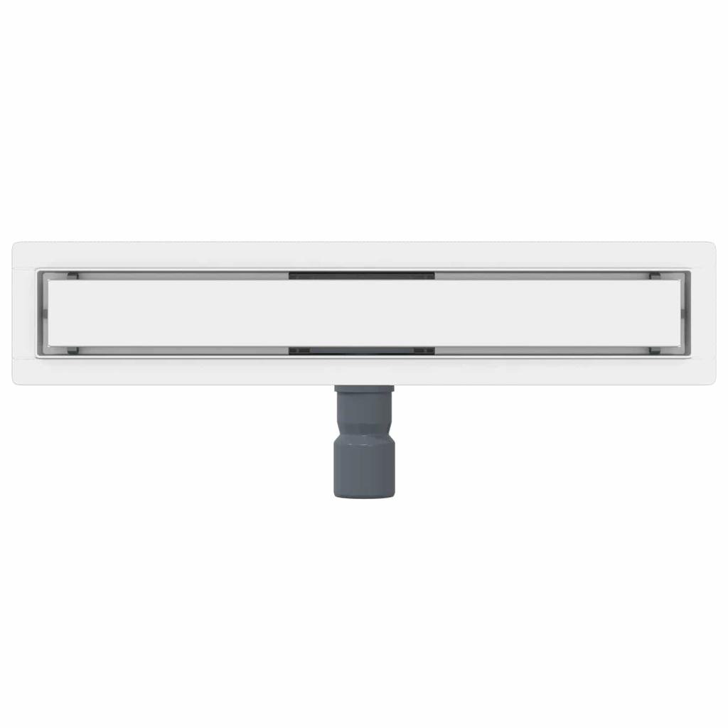 2 in 1 Shower Drain Silver 60 cm Stainless Steel 304