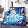 1pc Princesses Unicorn Fantasy Flannel Blanket,Ultra Soft Warm Plush Throw for Home Bedroom Bed Sofa Cover Camping Picnic gift Y7176