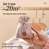 Gardenia Scented Sachet: Long-Lasting Aroma Pouch for Closet, Car, and Clothes Deodorizing