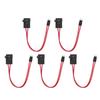 5 шт. Автомобильный держатель-разъем 20А, провод 16AWG, ACK S 10,9 мм, мини-держатель, усиленный провод, электрическая система автомобиля