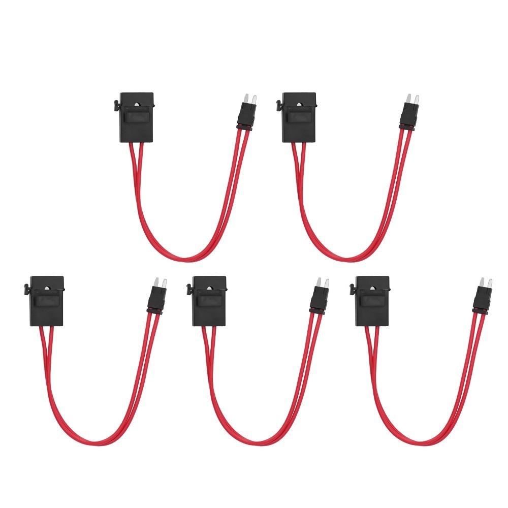 5 шт. Автомобильный держатель-разъем 20А, провод 16AWG, ACK S 10,9 мм, мини-держатель, усиленный провод, электрическая система автомобиля