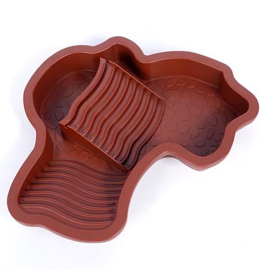 Миска для воды для черепах с пандусом 2-в-1, большая миска для кормления рептилий, купальный бассейн, аквариумное украшение для ящерицы, геккона, черепахи, змеи, бородатой агамы