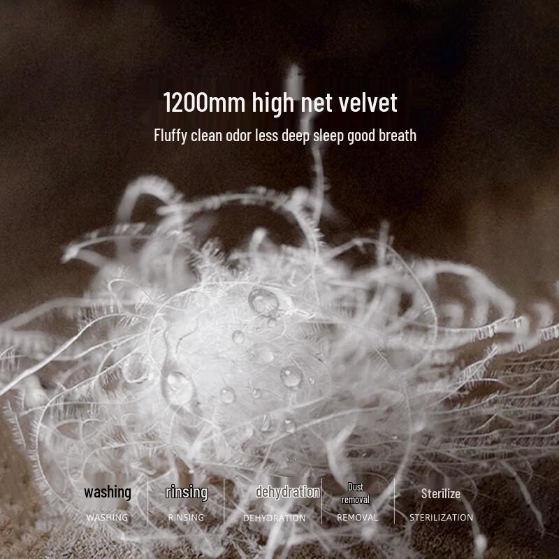 Luolai 95% Washed White Goose Down Winter Duvet, 180TC Cotton Shell