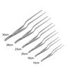Hot Serving Presentation Kitchen Tool Stainless Steel  BBQ Clip Barbecue Tongs Food Tweezer